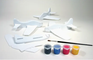 4 Foam Fliers Stunt Squadron Mini Kit - DIY Craft Kit