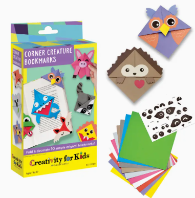 Corner Creature Bookmarks Mini Kit - Diy Craft For Kids