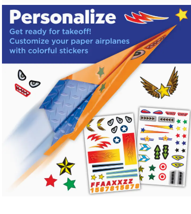 Paper Airplane Stunt Squadron Mini Craft Kit For Kids