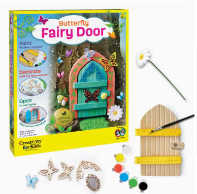 Butterfly Fairy Door - Diy Craft Kit For Kids