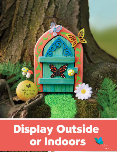 Butterfly Fairy Door - Diy Craft Kit For Kids