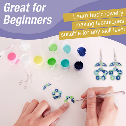 Painted Acrylic Earrings -Craft Kit