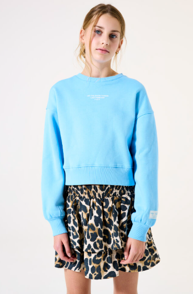 Ice Blue Crew Neck