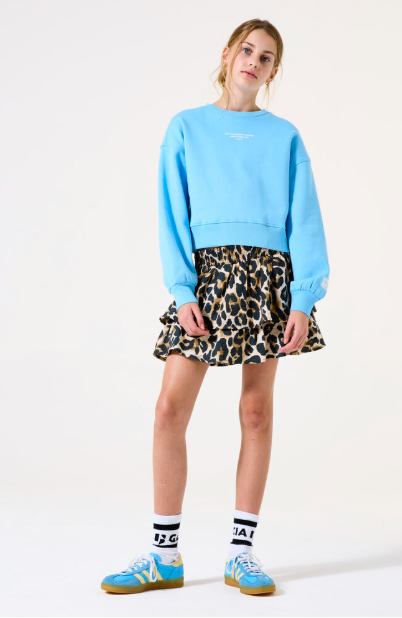 Ice Blue Crew Neck
