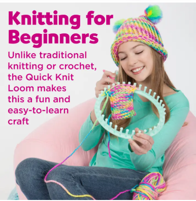 Quick Knit Loom - Diy Craft Kit For Kids