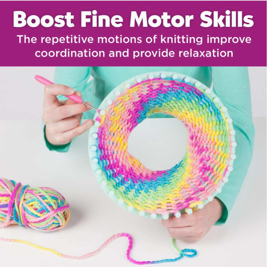 Quick Knit Loom - Diy Craft Kit For Kids