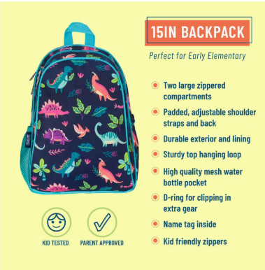 15 Inch Kids Backpack