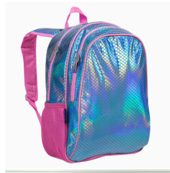 Mermaid Scales Backpack - 15 Inch
