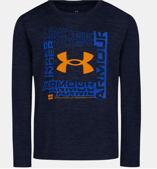Logo Frame Twist Tech Long Sleeve