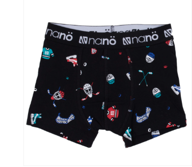 Boys' 2-pack dark grey heather boxers