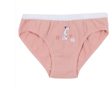 Girls' 3-pack Pale Pink Panties