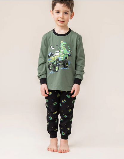 Green Boys' Pajamas