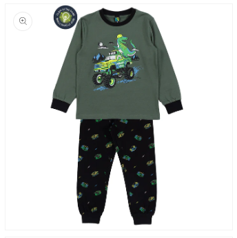 Green Boys' Pajamas