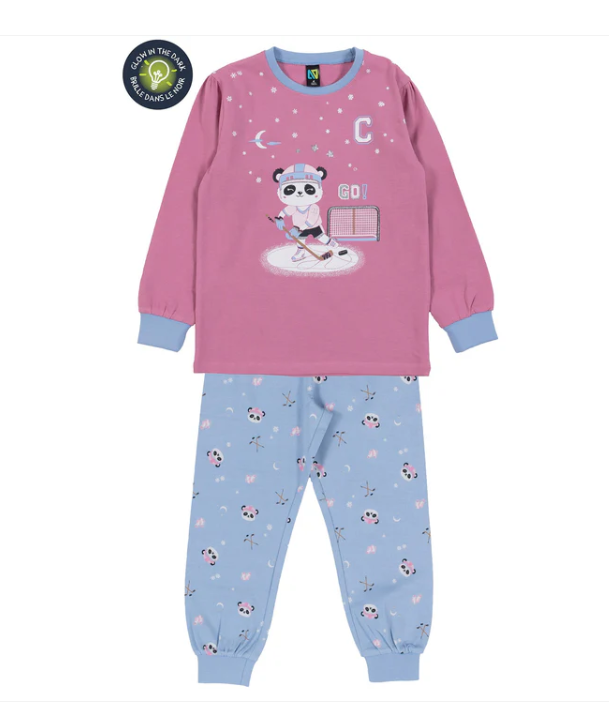Captain Panda Pajama Set