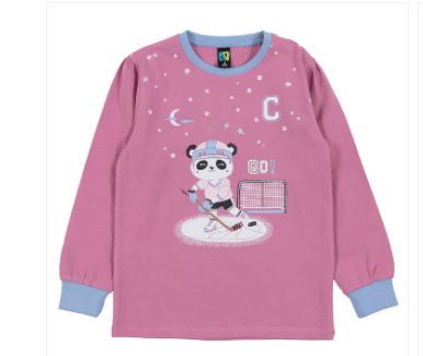 Captain Panda Pajama Set