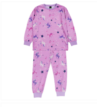 Wild Unicorn 2pc Pajama Set