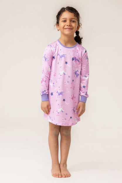Wild Unicorn Girls Nightgown