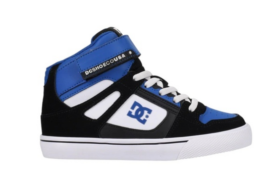 Children's Pure High Top EV -Blue/Black/White