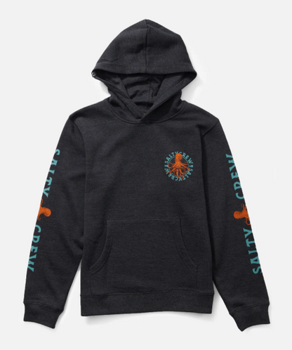 Tentacles Boys Fleece Hoodie - Navy Heather