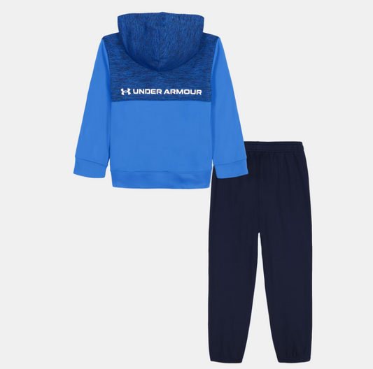Colorblock Toddler Boys' Zip-Up Hoodie Set