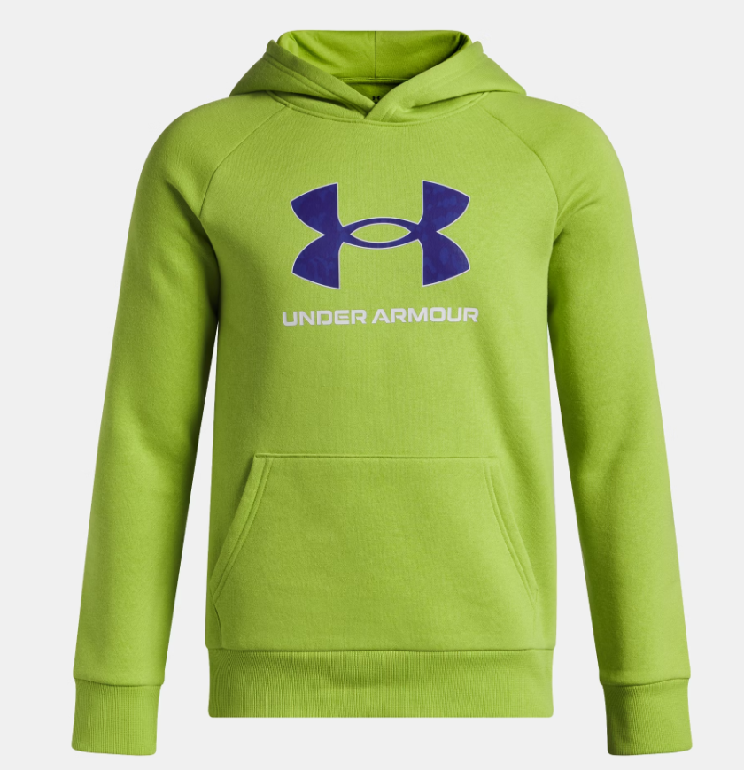 Rival Fleece Big Logo Print Fill Boys' Hoodie