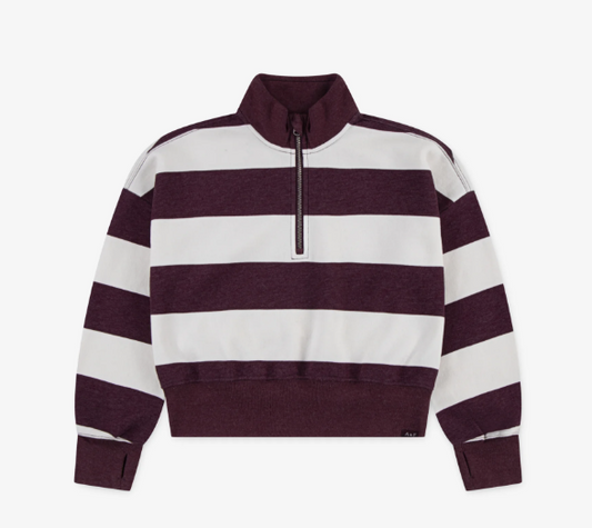 Quarter Zip Preppy Pullover