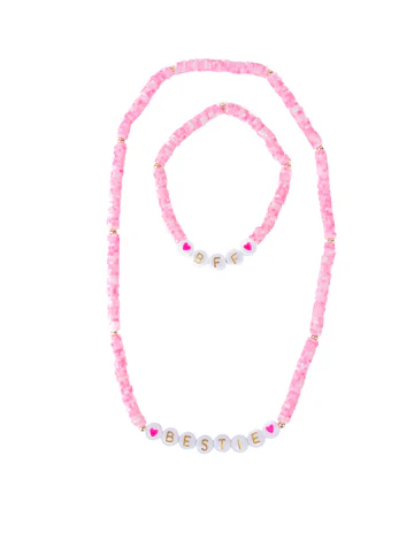 Bestie Necklace & Bracelet Set