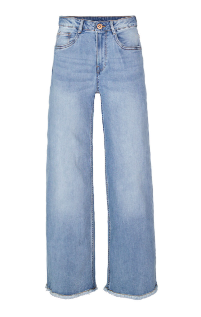 Annemay 551 Light Wash Wide Jeans