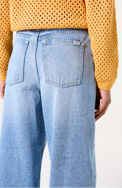 Light Wash Balloon Jeans