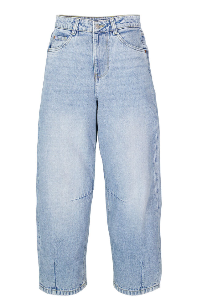 Light Wash Balloon Jeans
