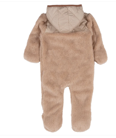 Hooded Sherpa Jumpsuit
