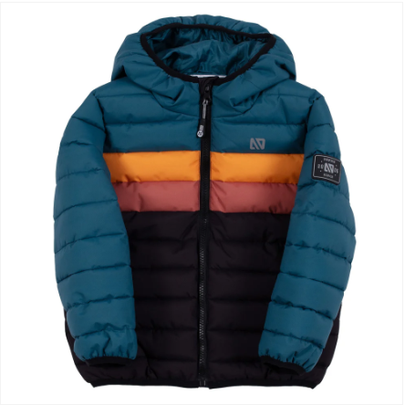 Teal Quilted Coat