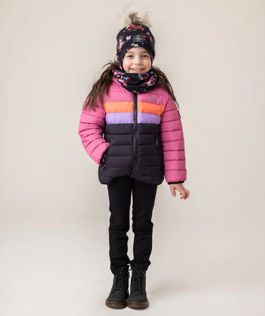 Pink Quilted Coat