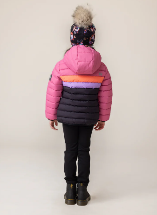 Pink Quilted Coat