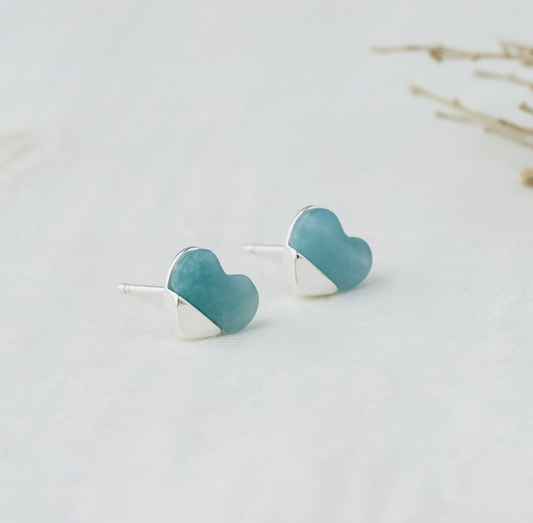 Full Heart Studs