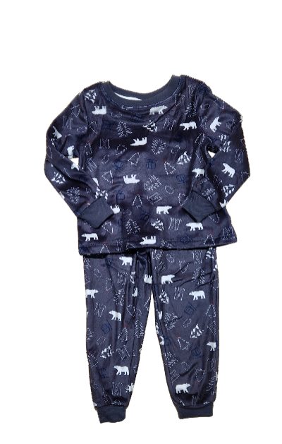 Boy's Polar Bear Long Sleeve Jammies
