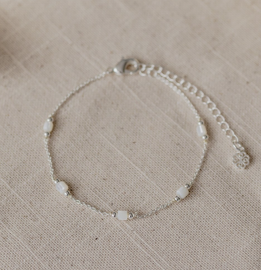 Genevieve Bracelet-mother of pearl