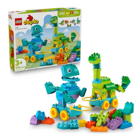 3in1 Dinosaurs on Wheels
