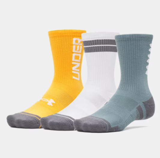 Performance Tech™ Unisex 3-Pack Crew Socks