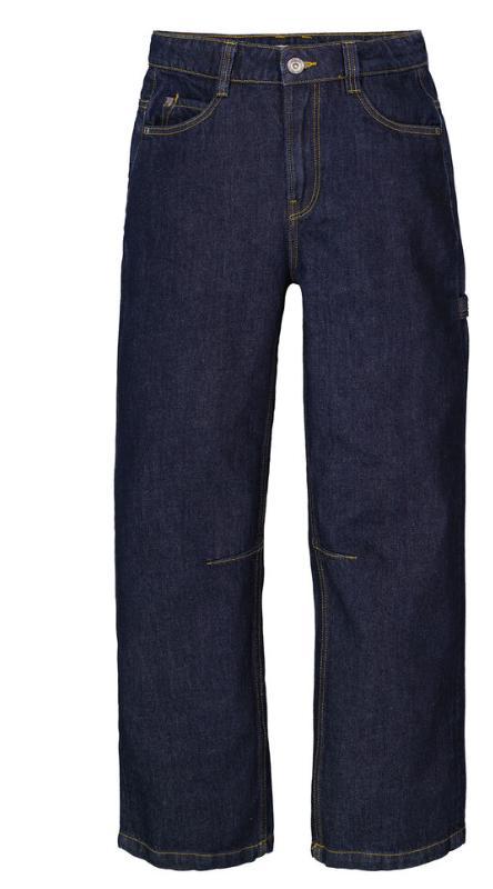 Rinse Wash Baggy Jeans