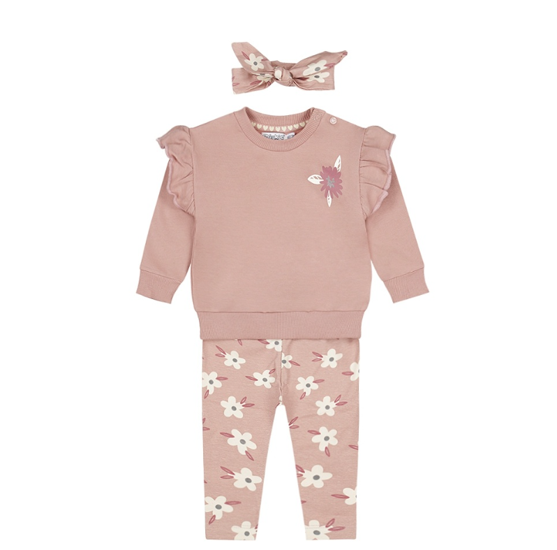 Mauve Crewneck Set