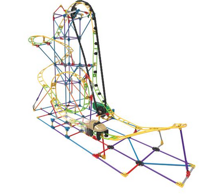K'NEX STEM - 546PC Roller Coaster Motorized