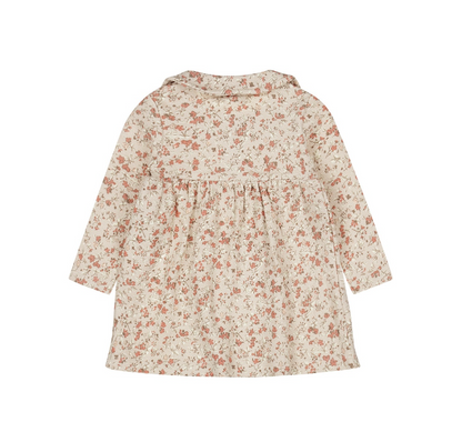Floral Collared Dress & Headband