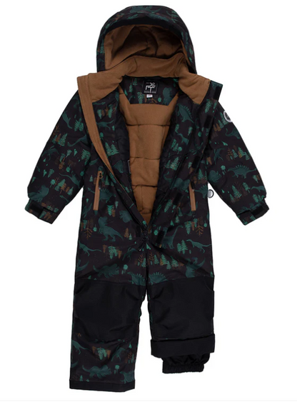Tyler Black One-Piece Snowsuit