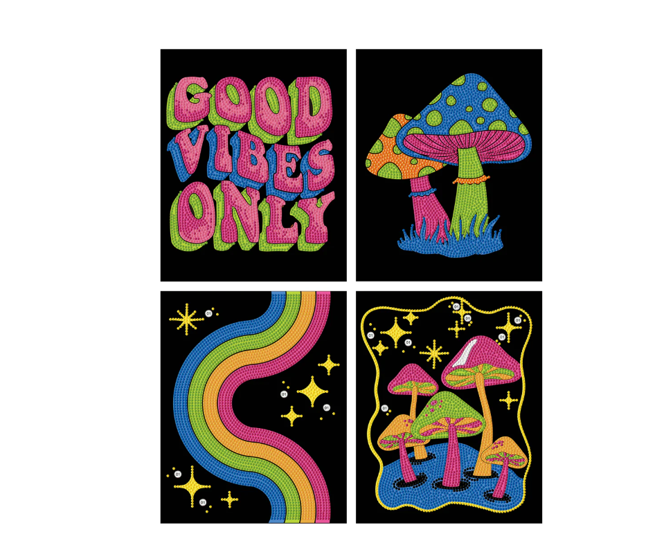 Dotzies Flock- Neon Good Vibes