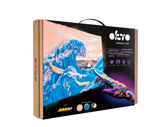 3D Creative Painting Set - Wave