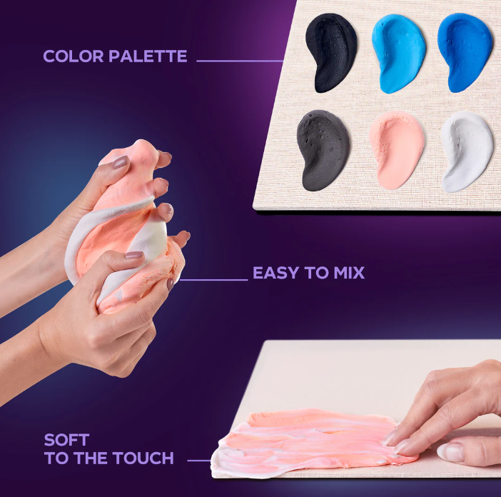 3D Creative Painting Set - Wave