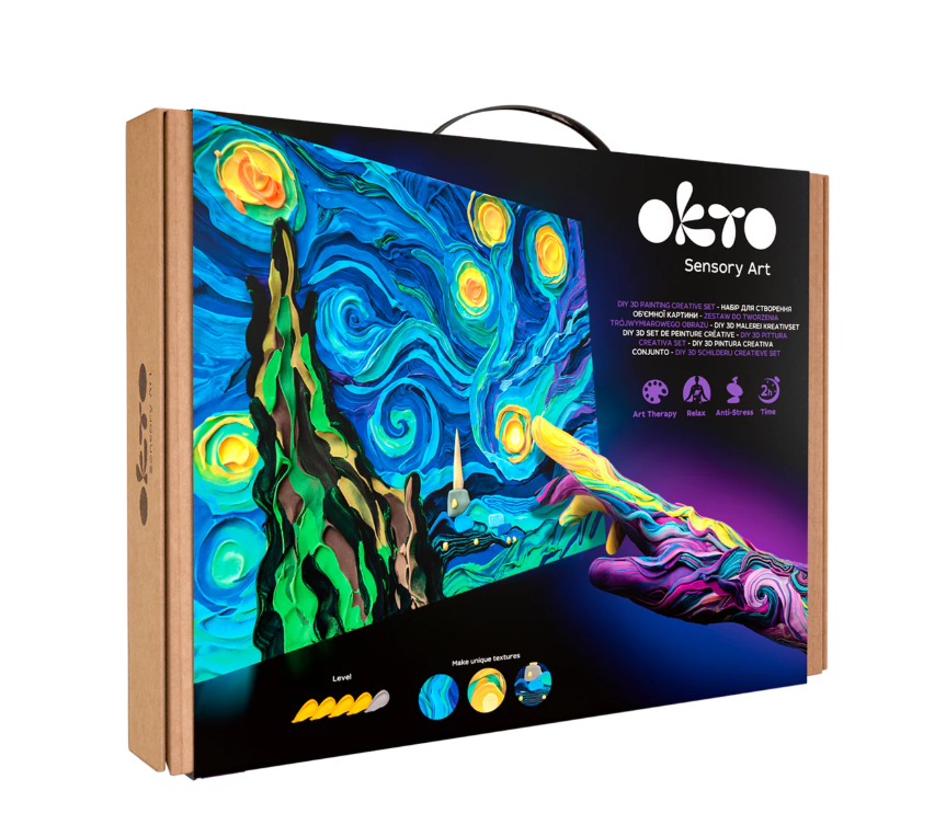 DIY 3D Creative Painting Set- Starry Night
