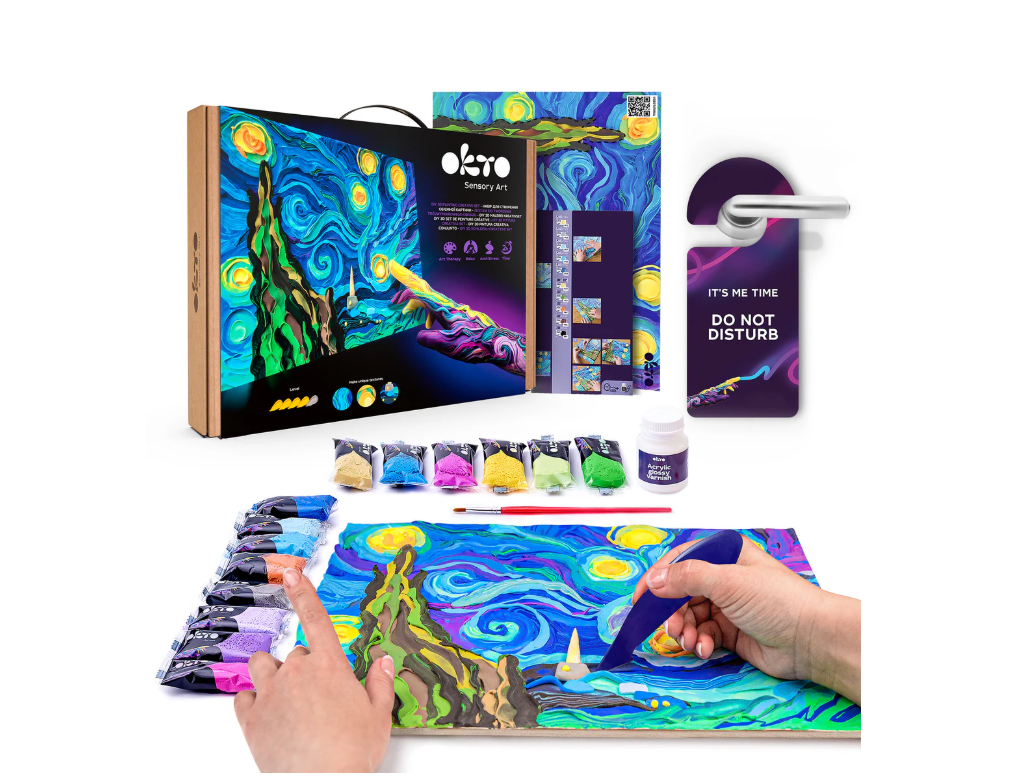 DIY 3D Creative Painting Set- Starry Night