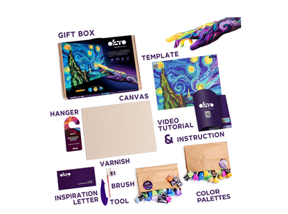 DIY 3D Creative Painting Set- Starry Night